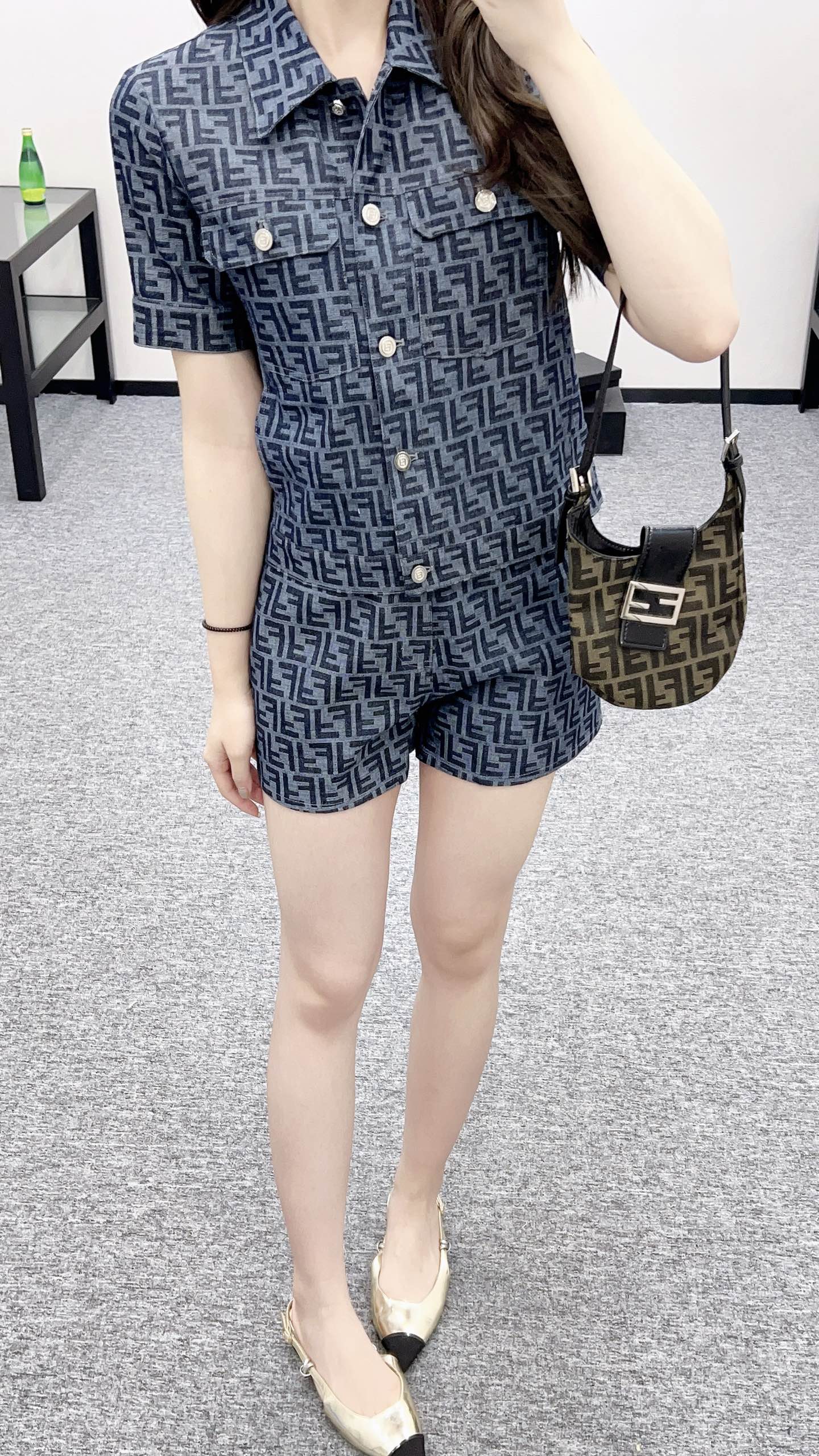 2025 new products Jacket and shorts set