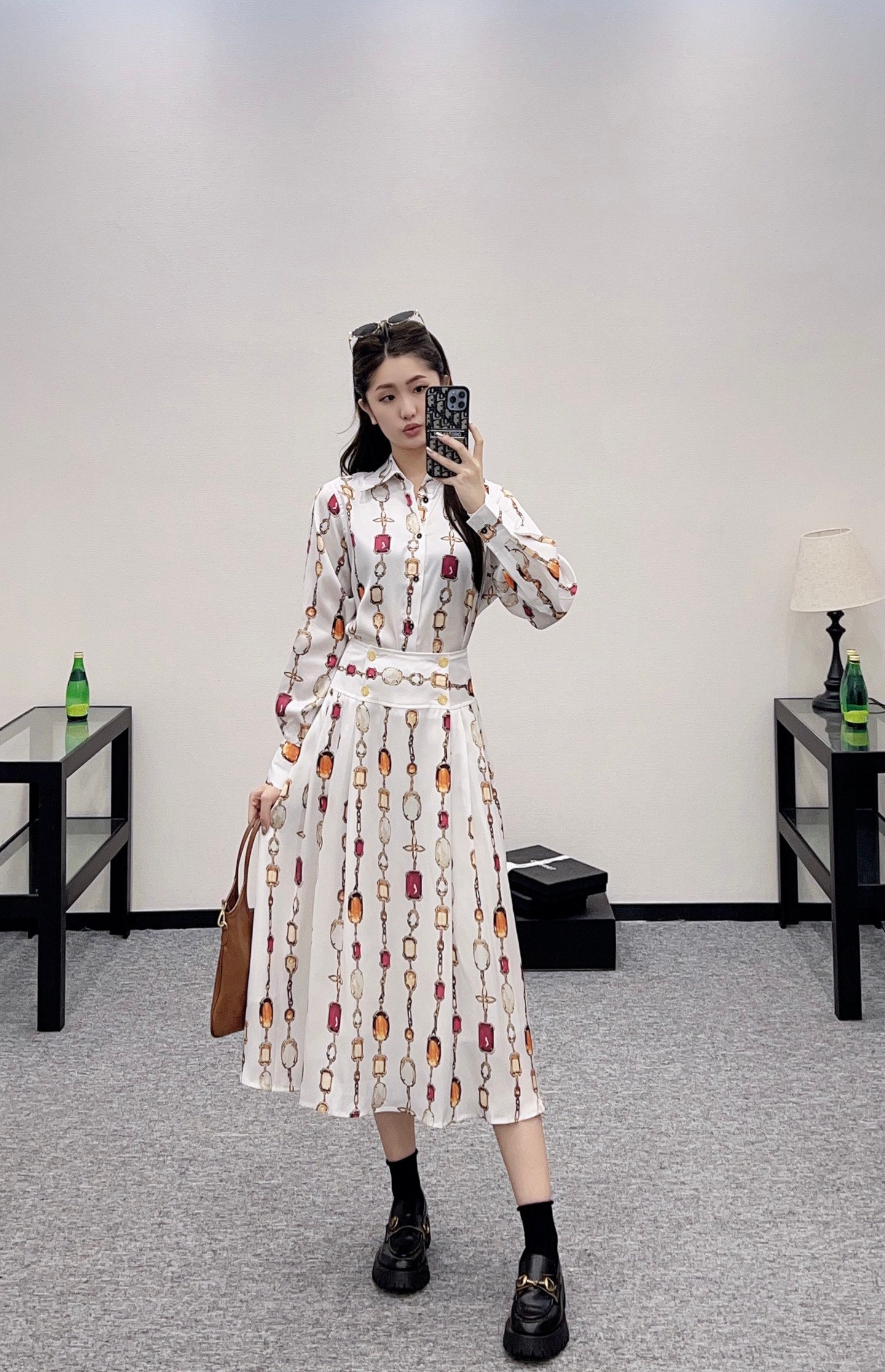 2025 new products Shirt and skirt suit