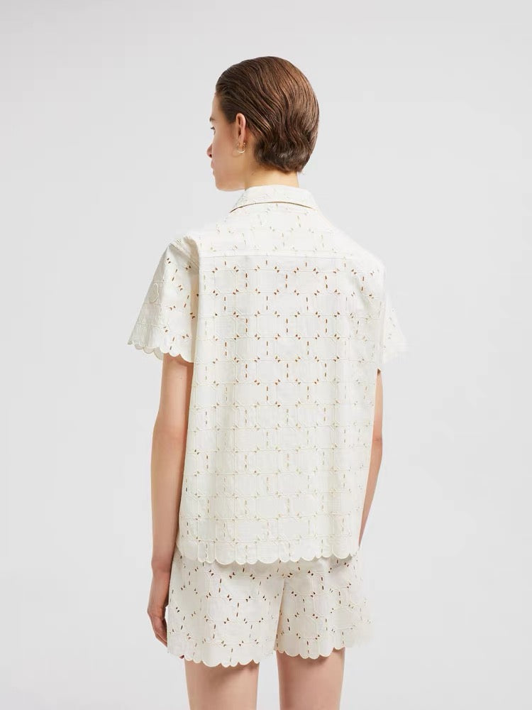 25ss embroidered suit