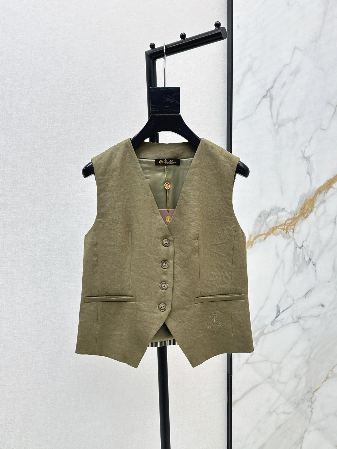 25ss linen vest