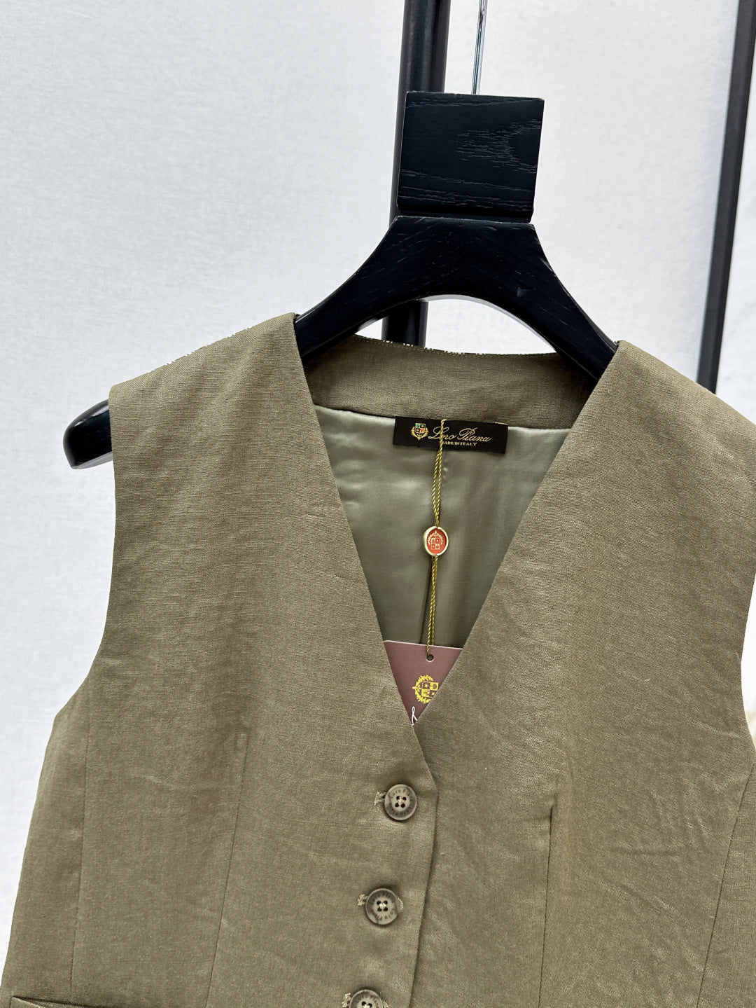 25ss linen vest