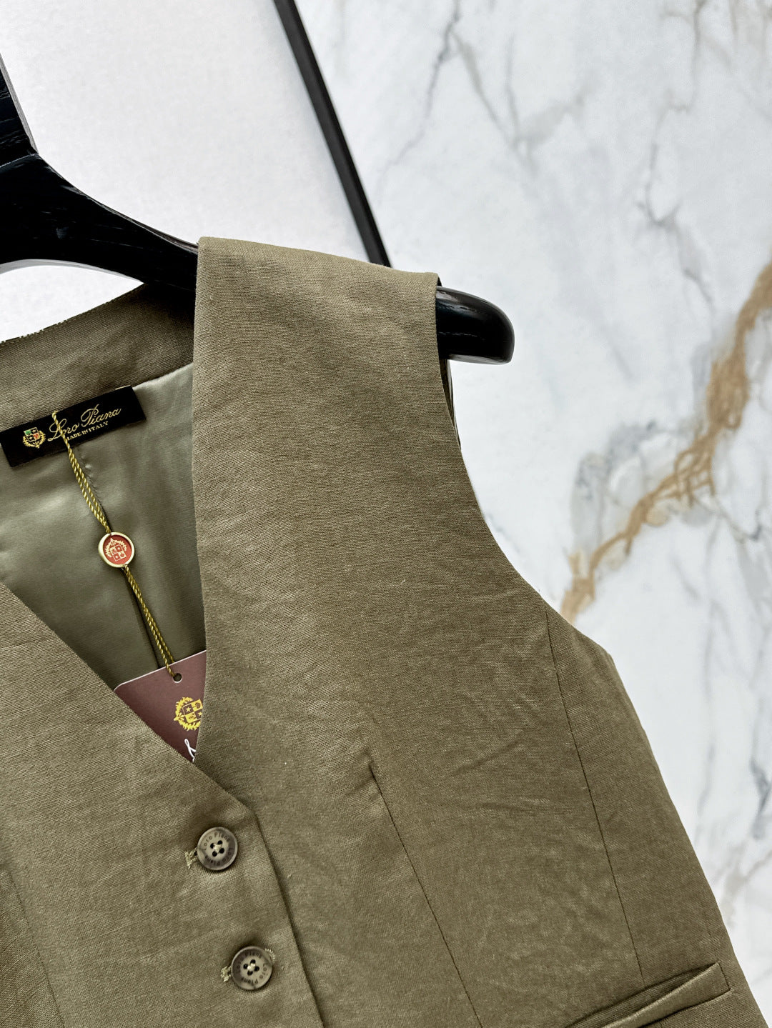 25ss linen vest
