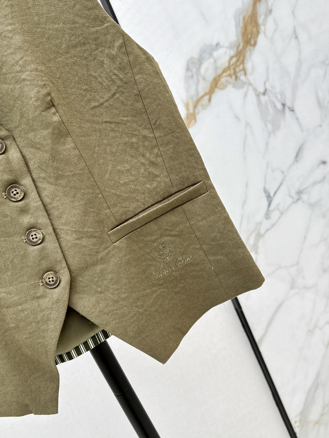 25ss linen vest