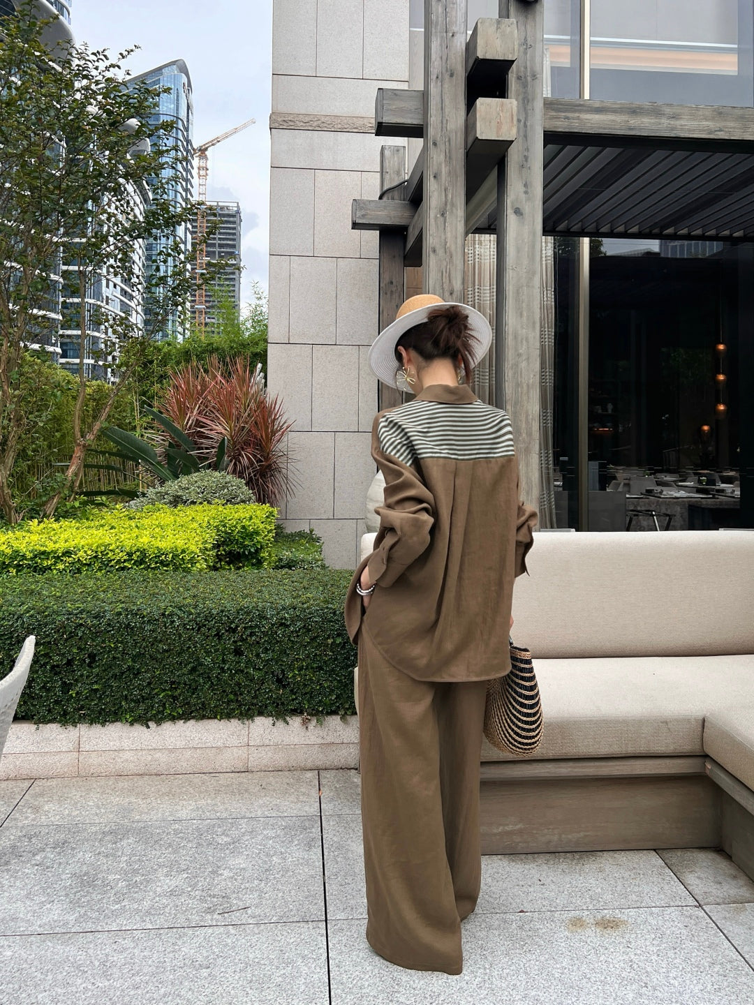 Loro 25ss linen shirt