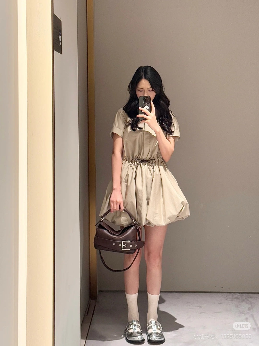 25ss drawstring dress
