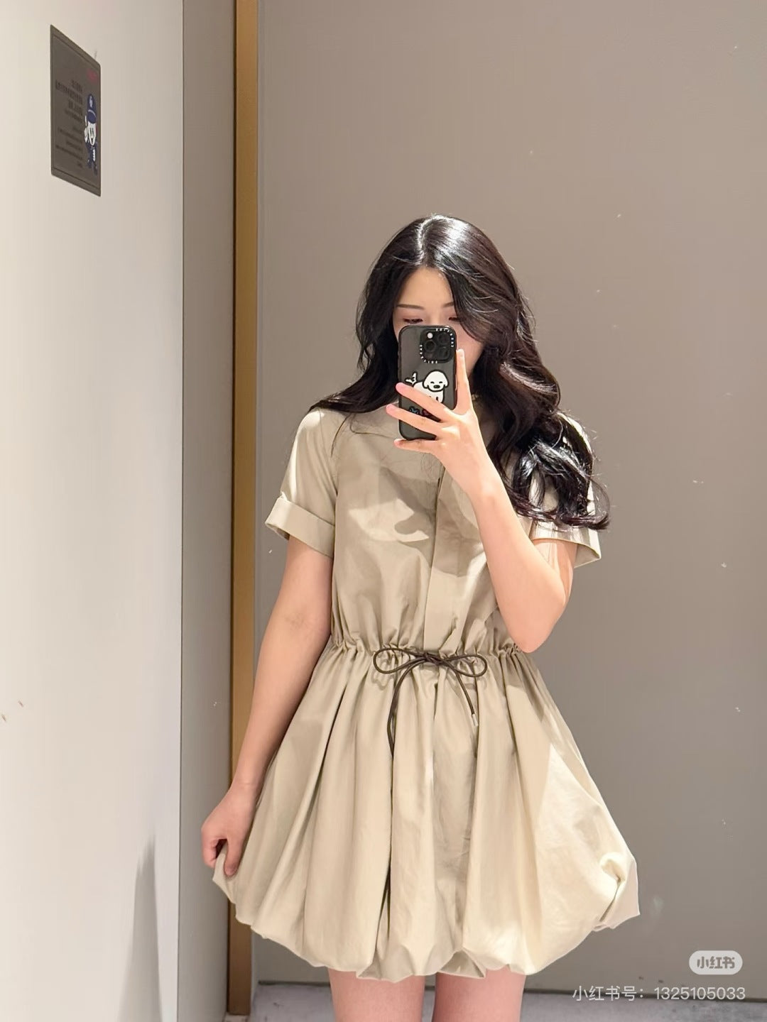 25ss drawstring dress