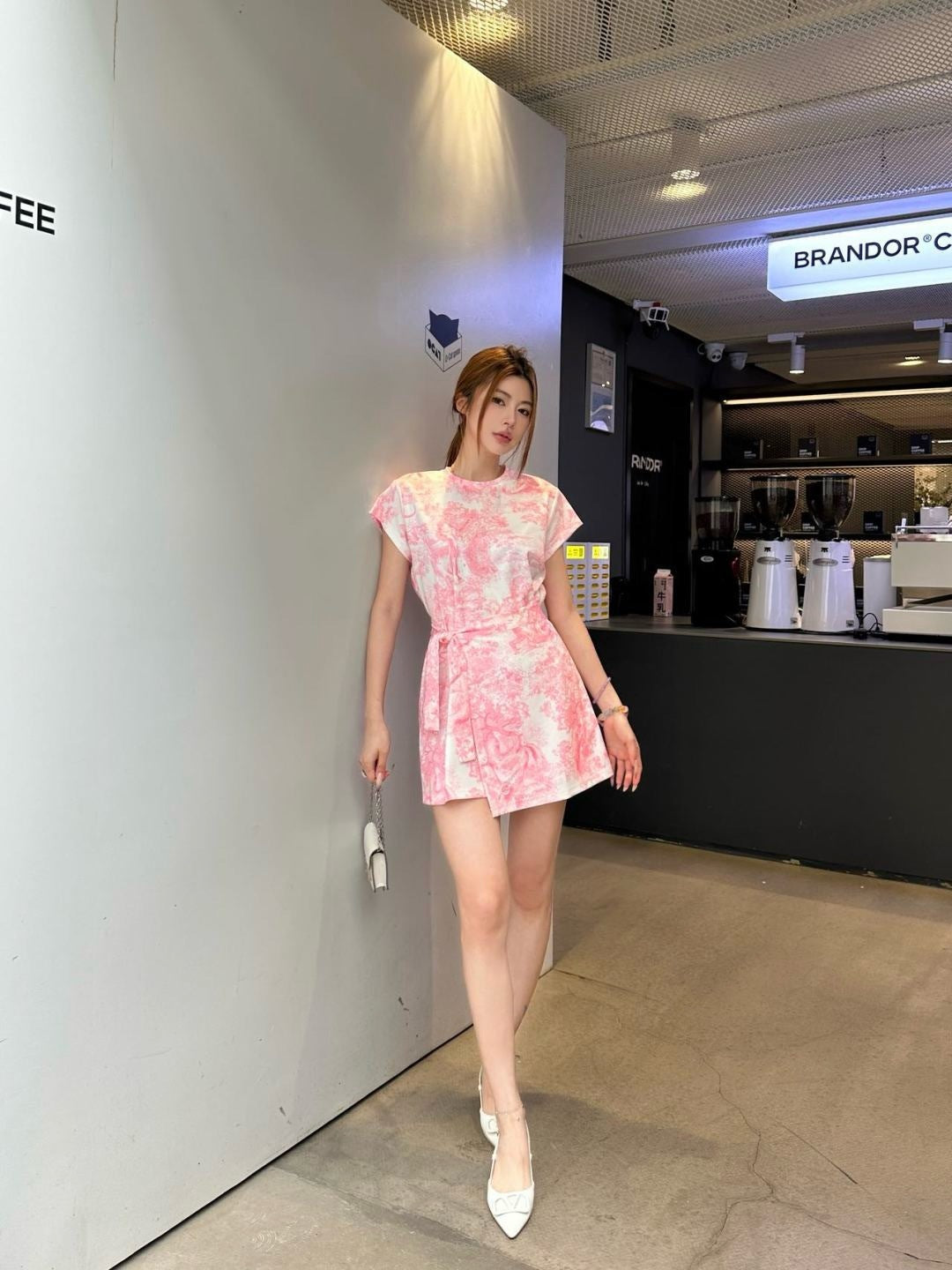 25ss print dress