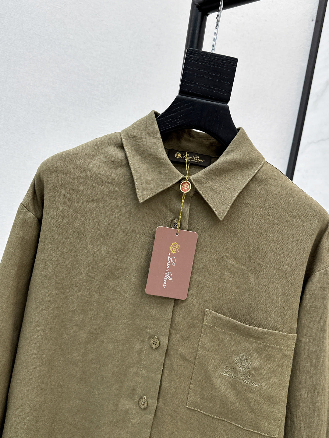 Loro 25ss linen shirt
