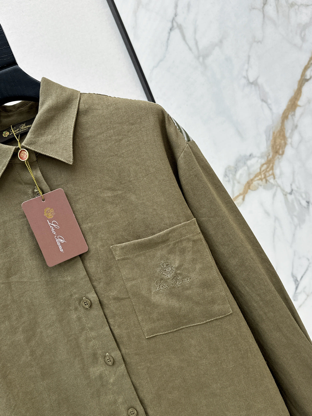 Loro 25ss linen shirt