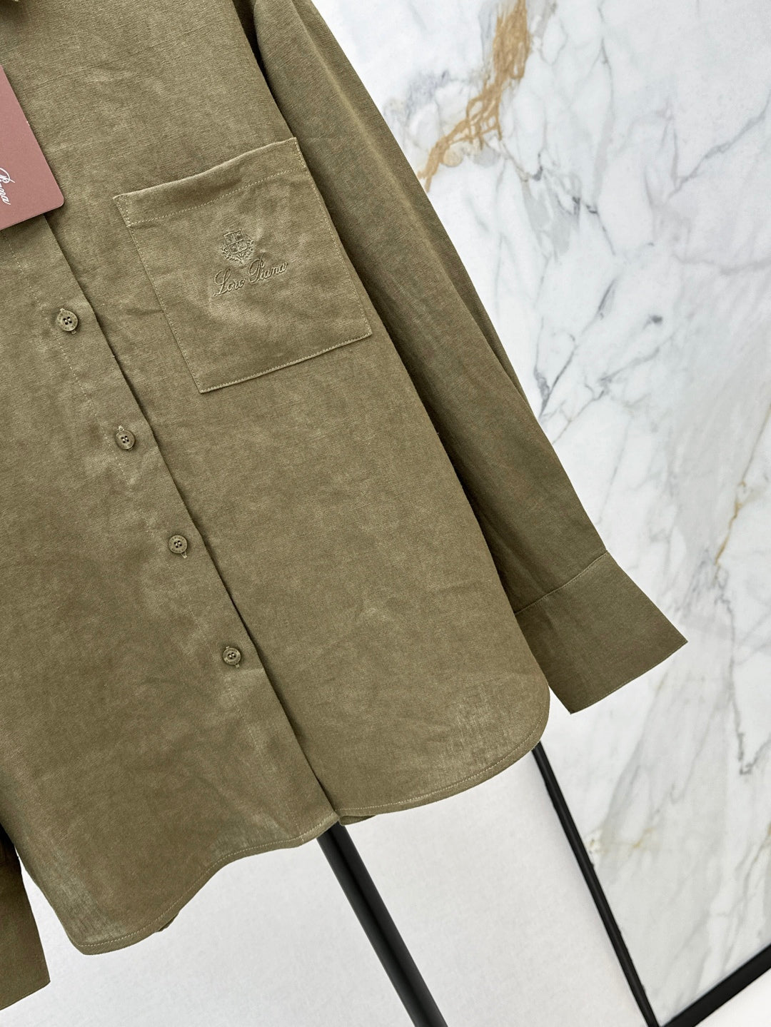 Loro 25ss linen shirt