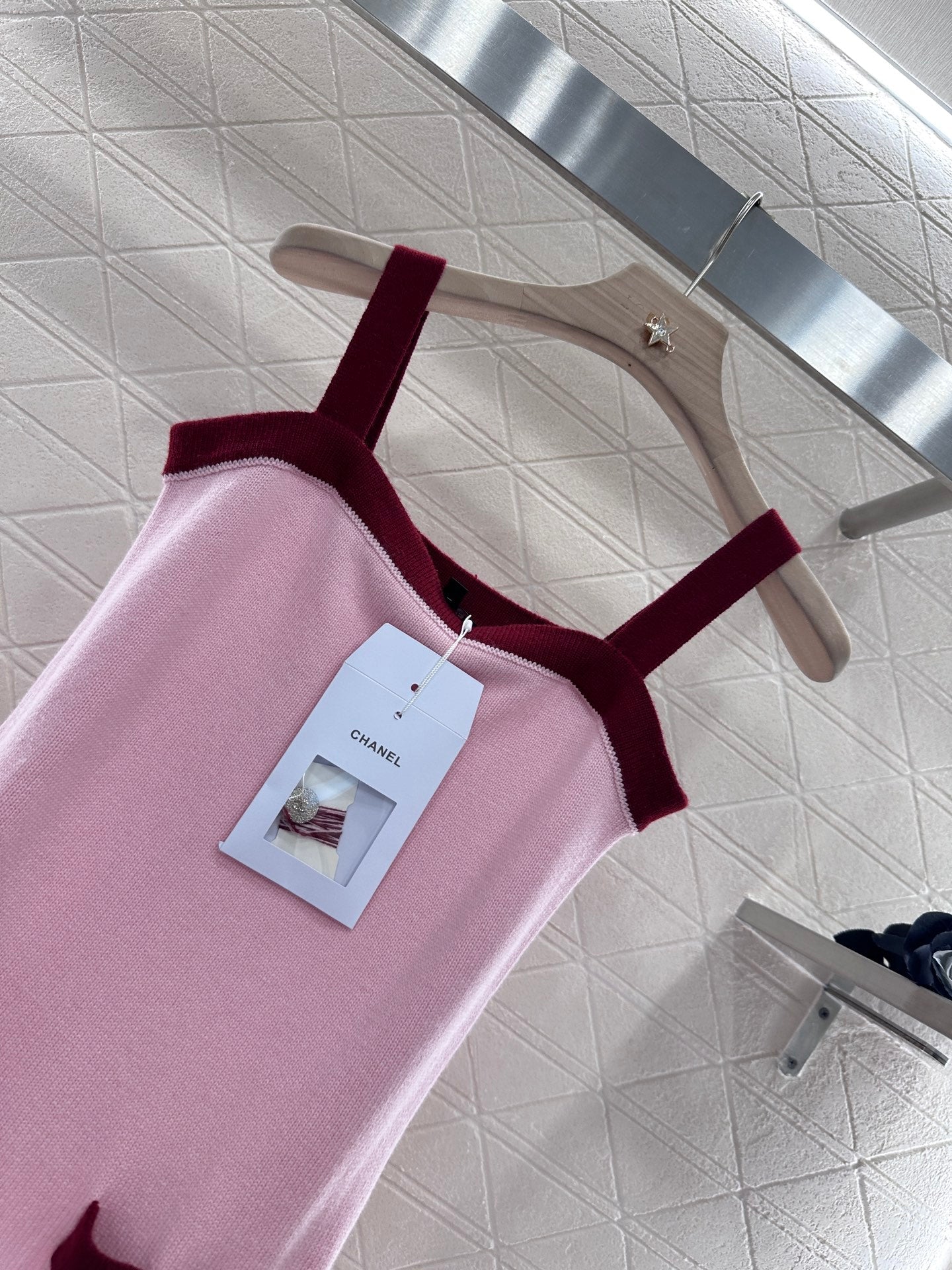 2025 new product Knitted suspender skirt