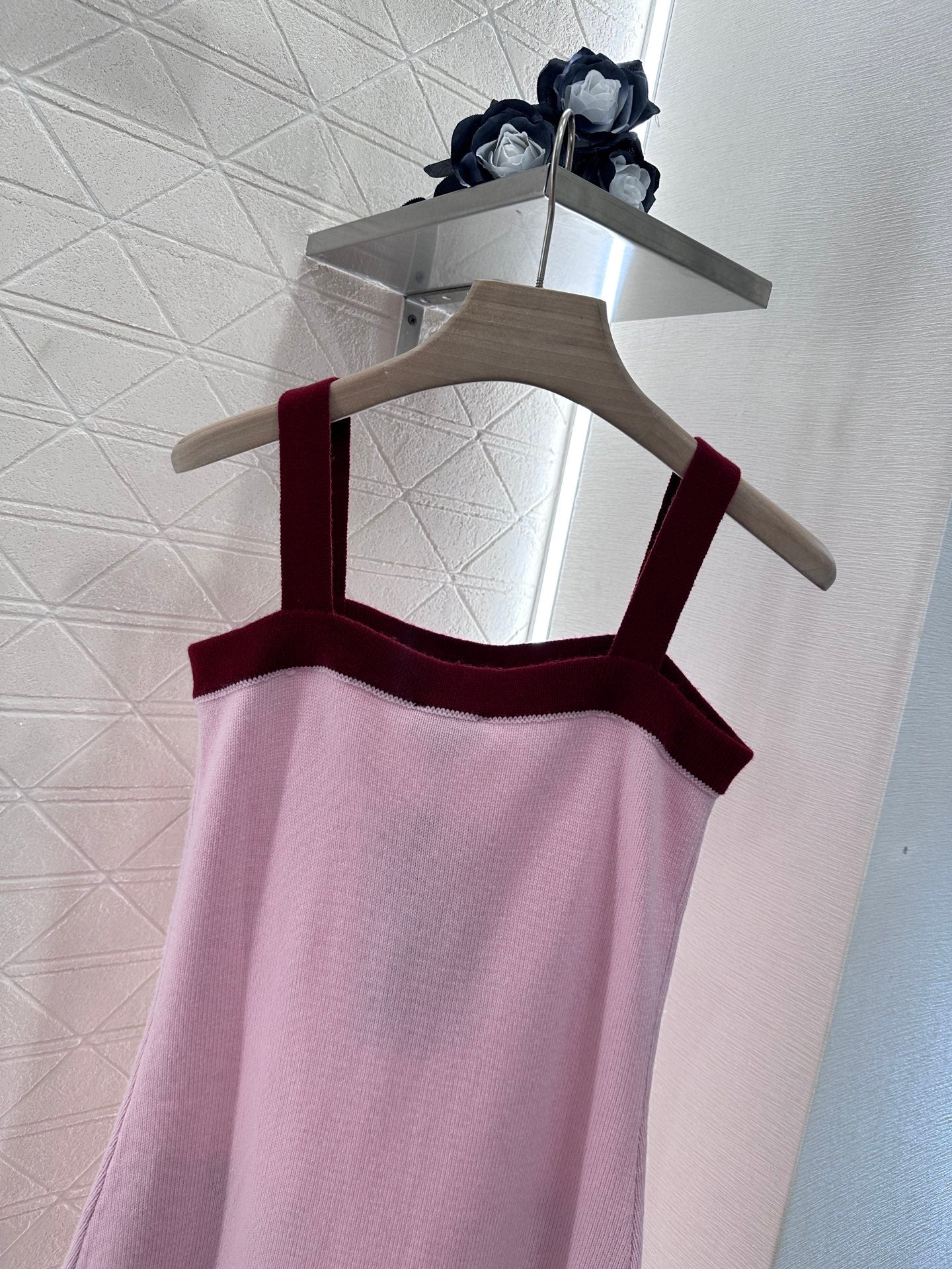2025 new product Knitted suspender skirt