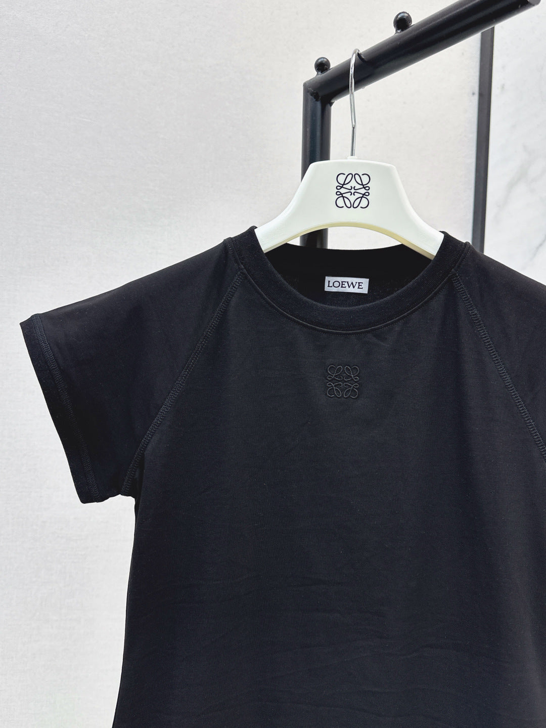 25ss embroidered t-shirt