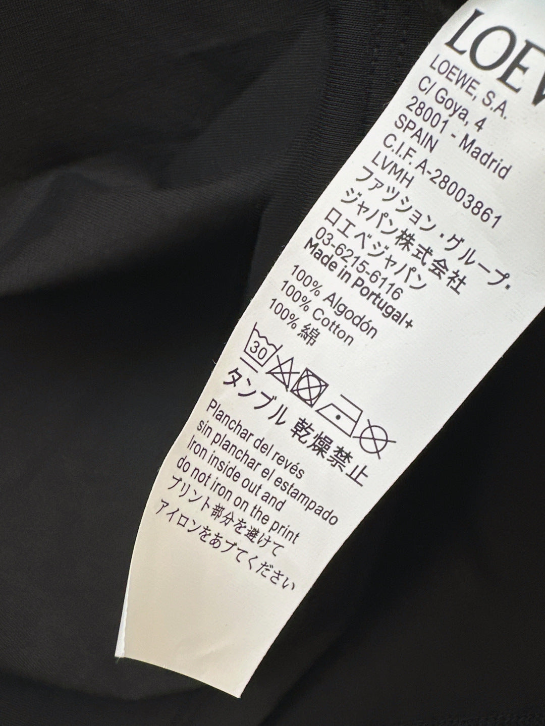 25ss embroidered t-shirt