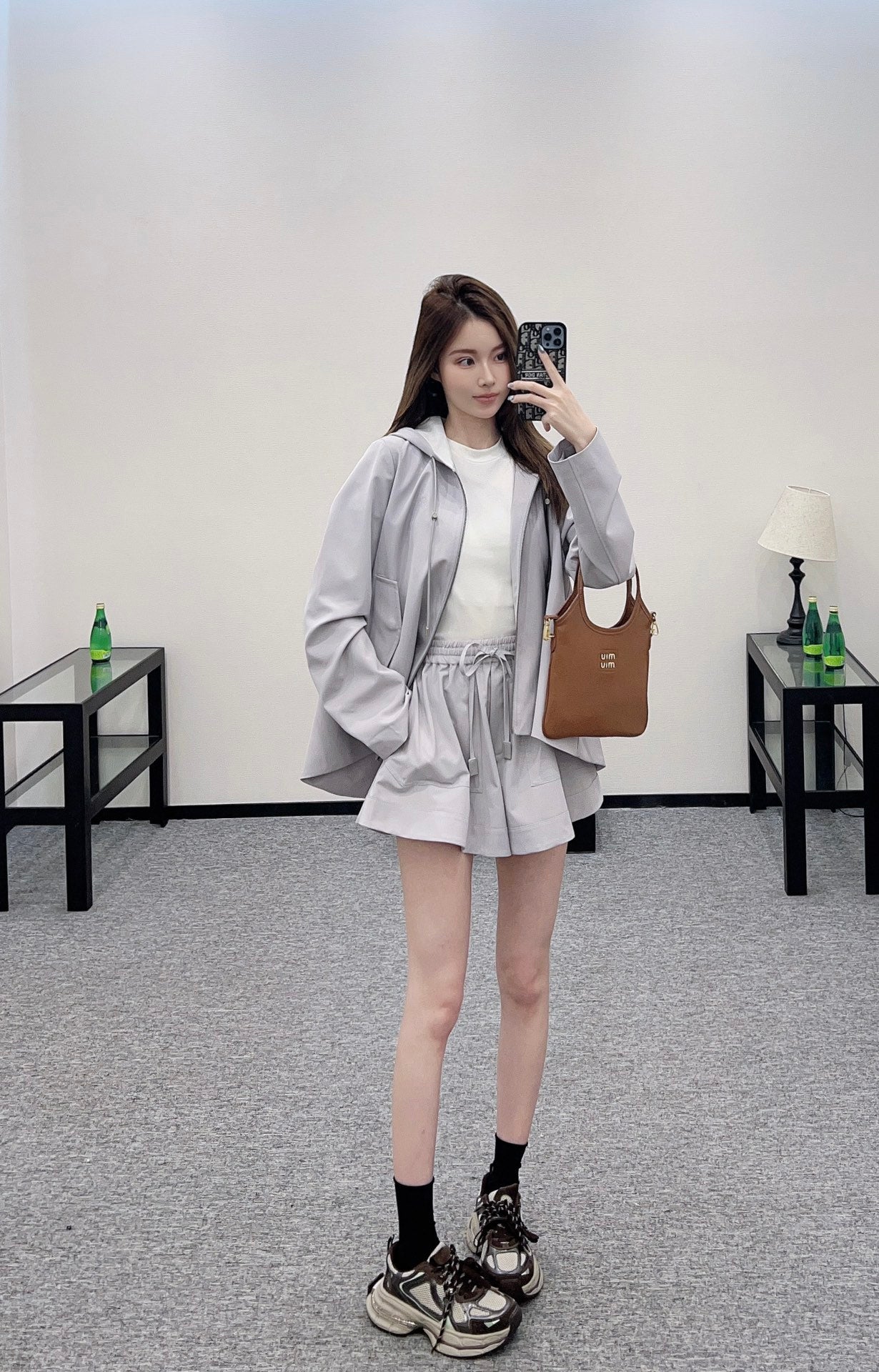 2025 new products Jacket and shorts set