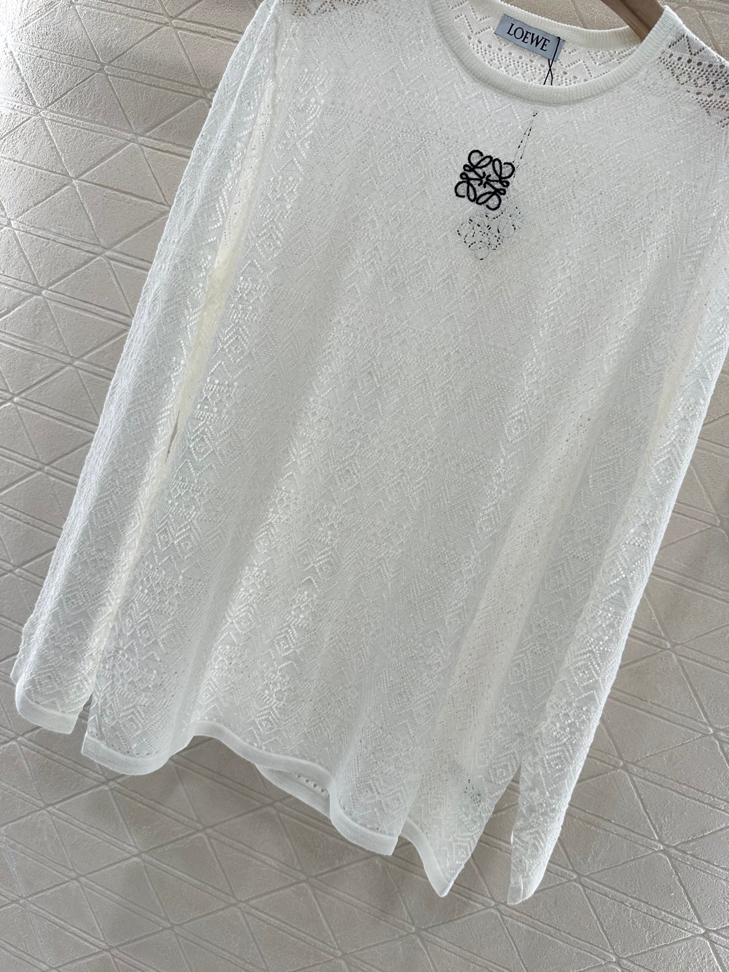 2025 new product Hollow knitted long sleeves