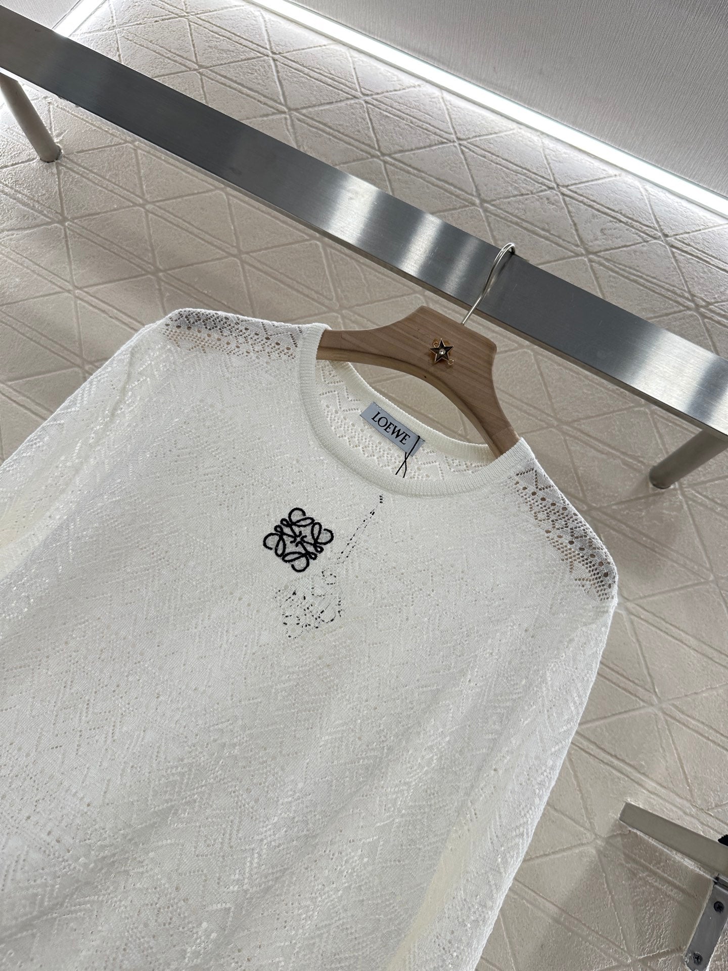 2025 new product Hollow knitted long sleeves