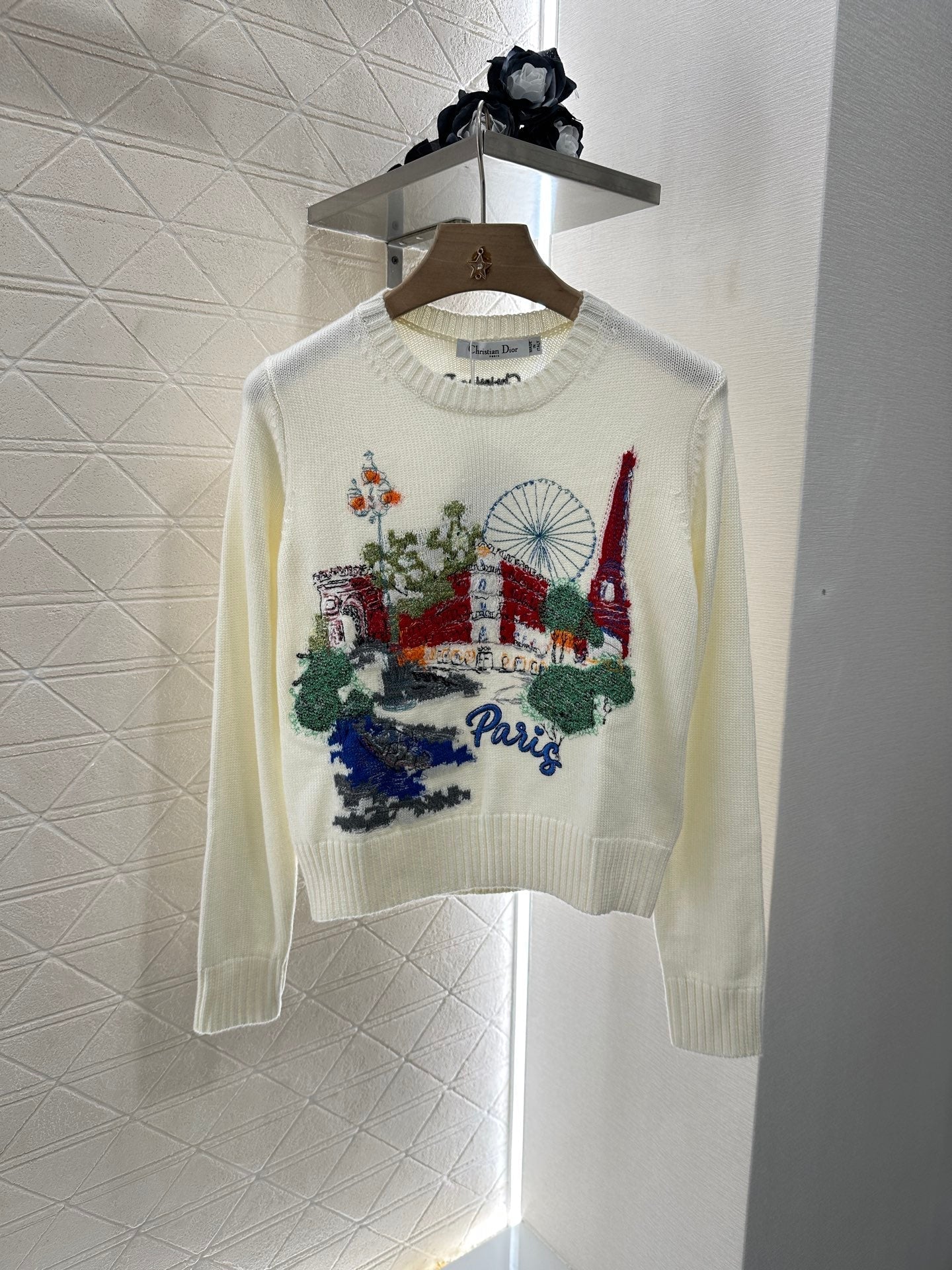 2025 new products Embroidered sweater