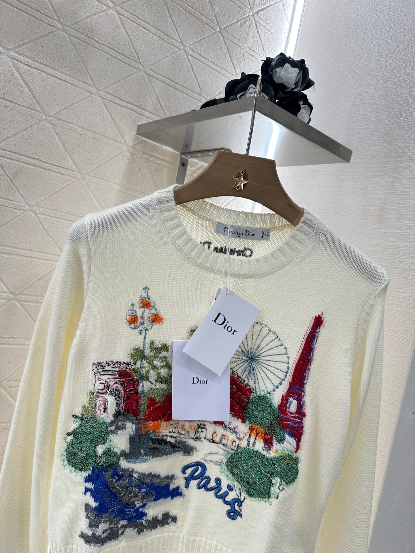 2025 new products Embroidered sweater