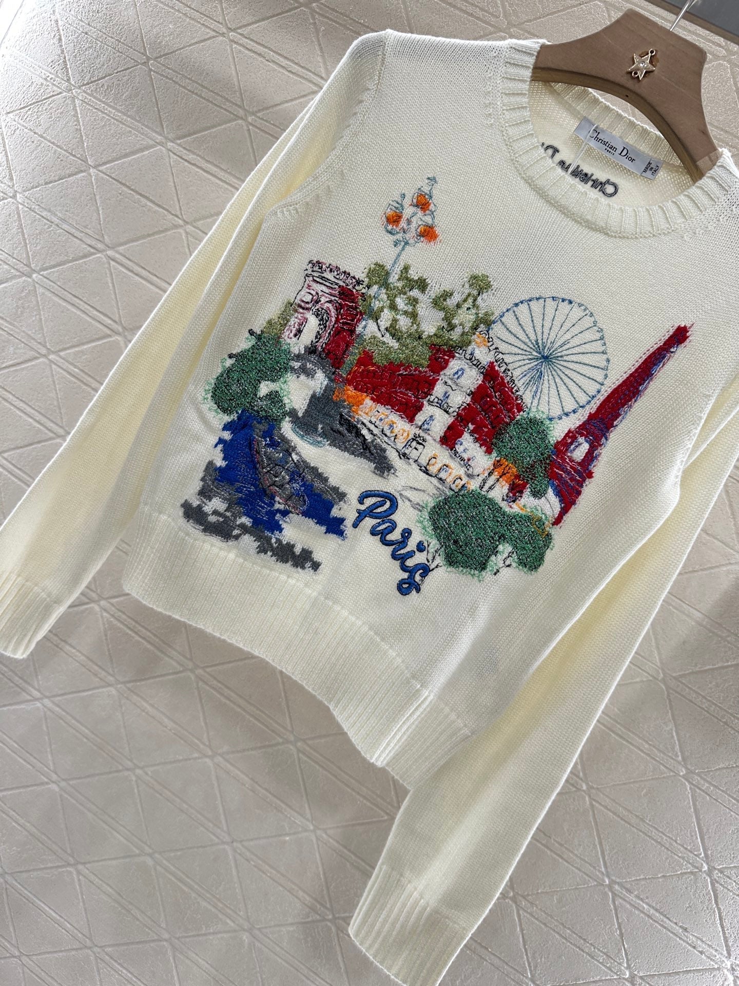 2025 new products Embroidered sweater