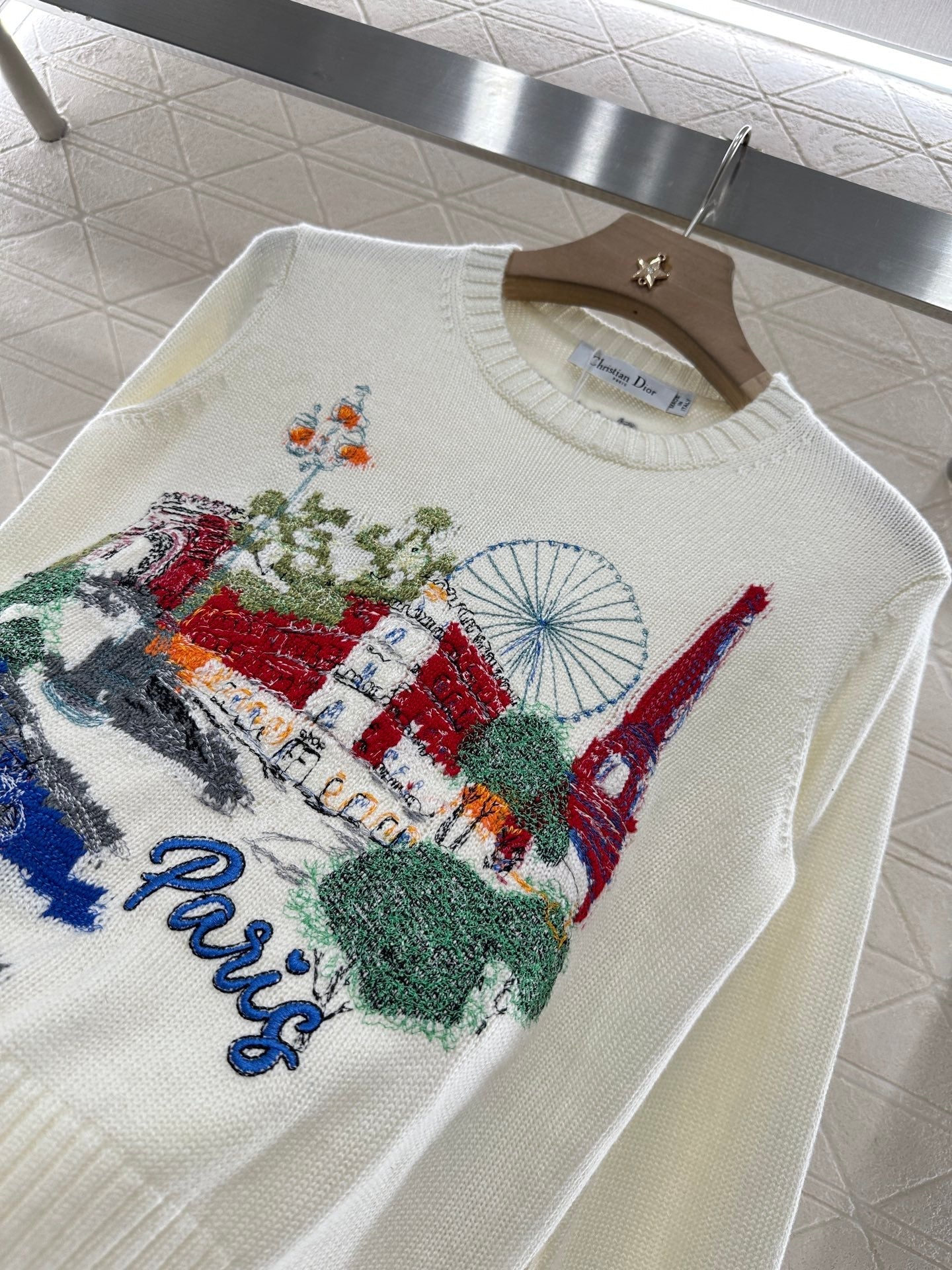 2025 new products Embroidered sweater