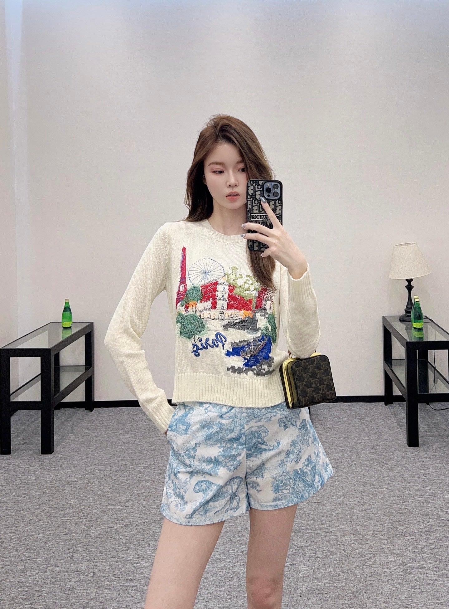 2025 new products Embroidered sweater