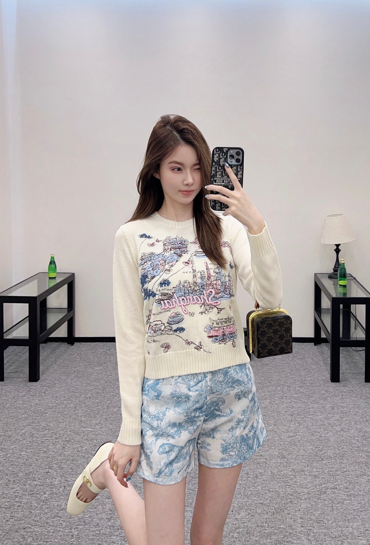 2025 new products Embroidered sweater