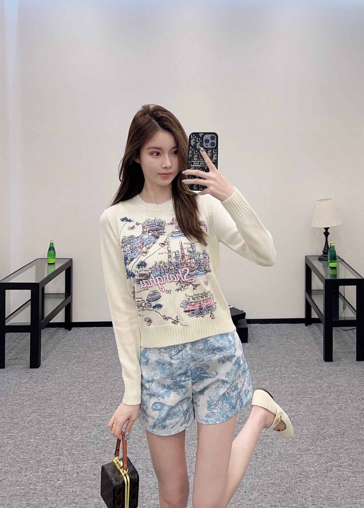 2025 new products Embroidered sweater