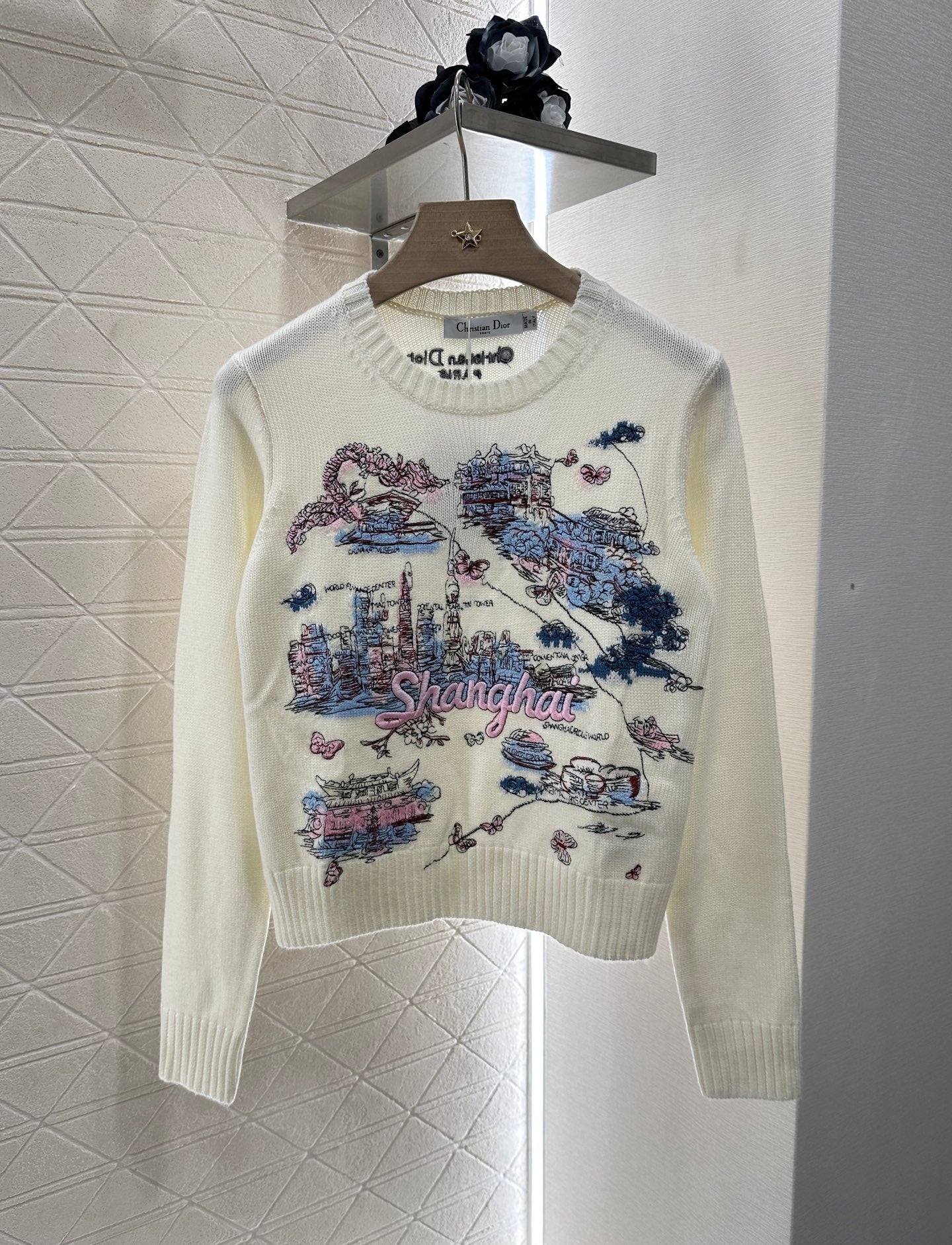 2025 new products Embroidered sweater