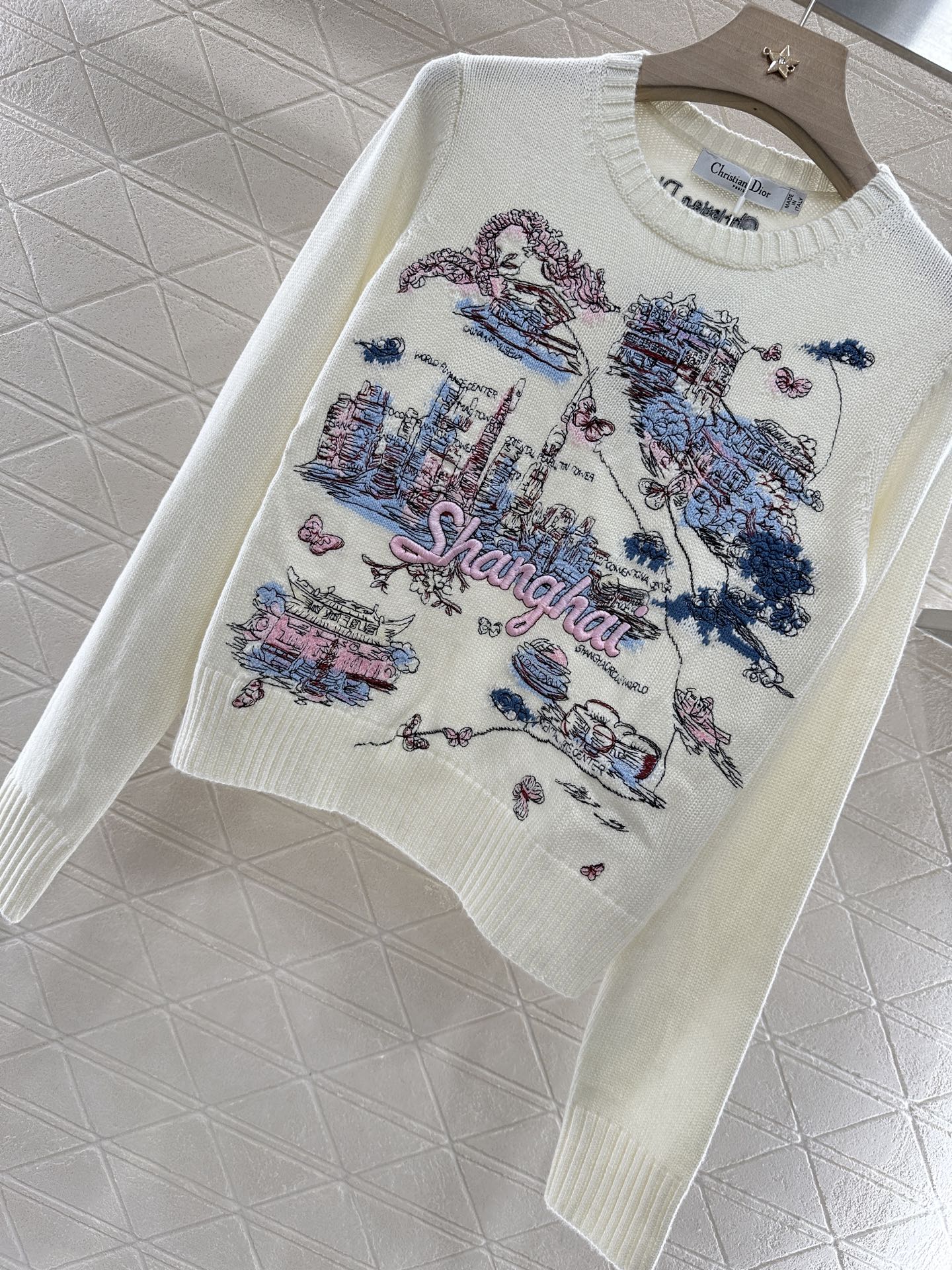 2025 new products Embroidered sweater