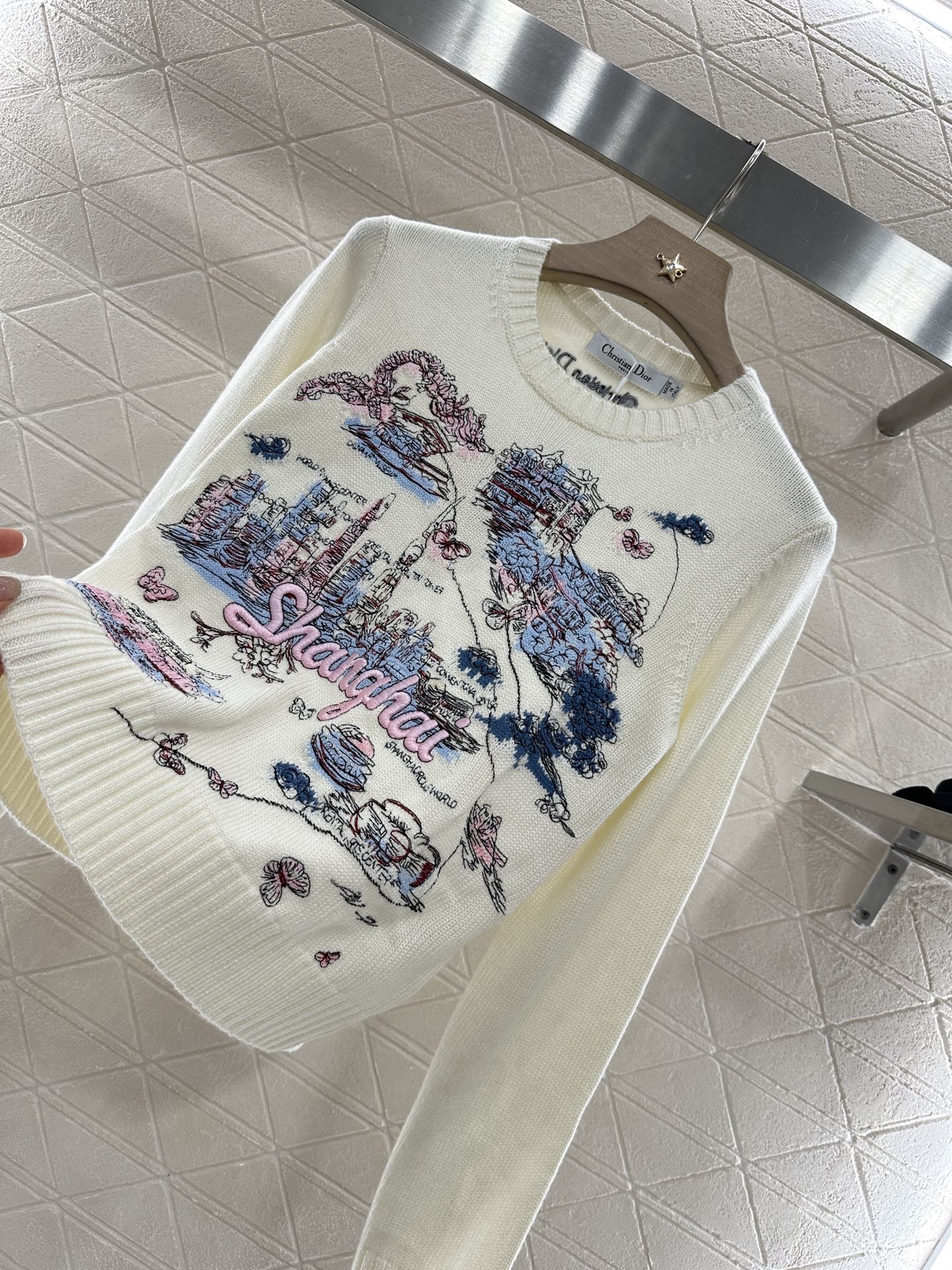 2025 new products Embroidered sweater