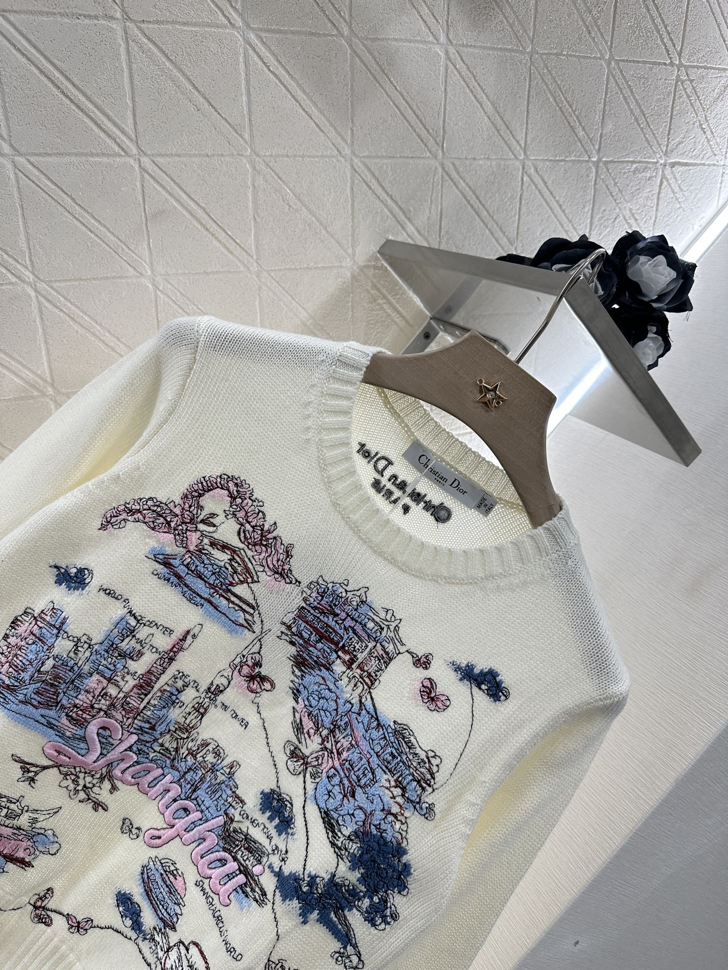 2025 new products Embroidered sweater