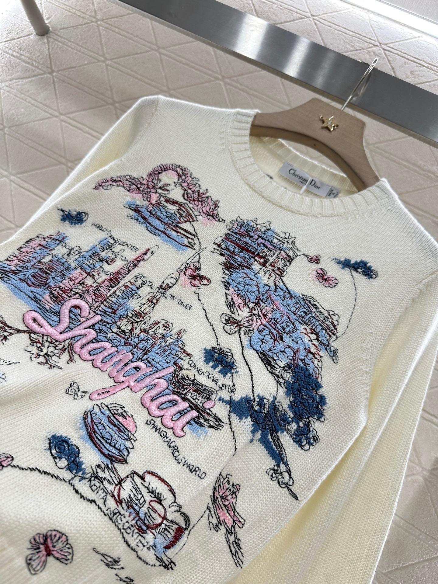 2025 new products Embroidered sweater