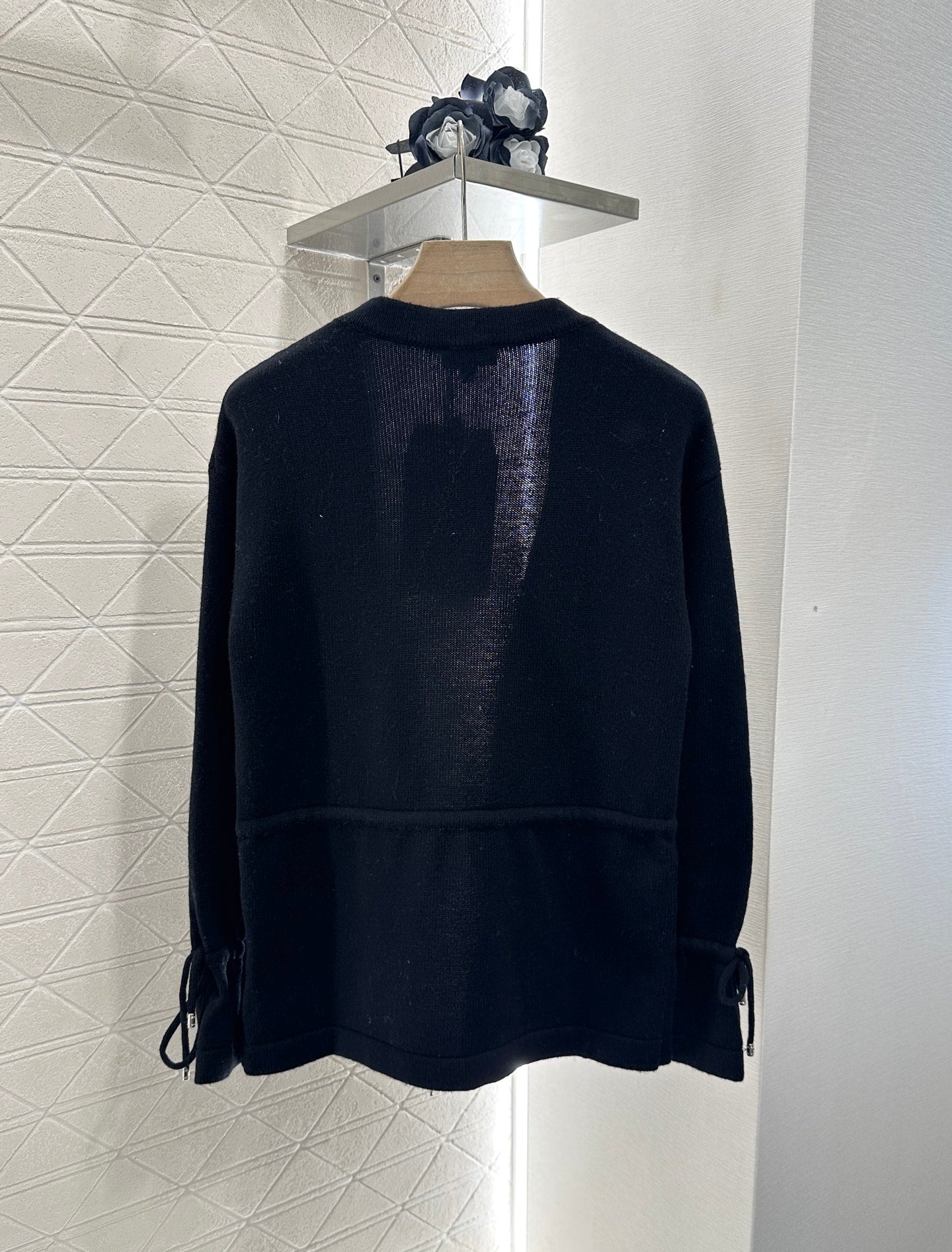 2025 new product Beaded knitted cardigan