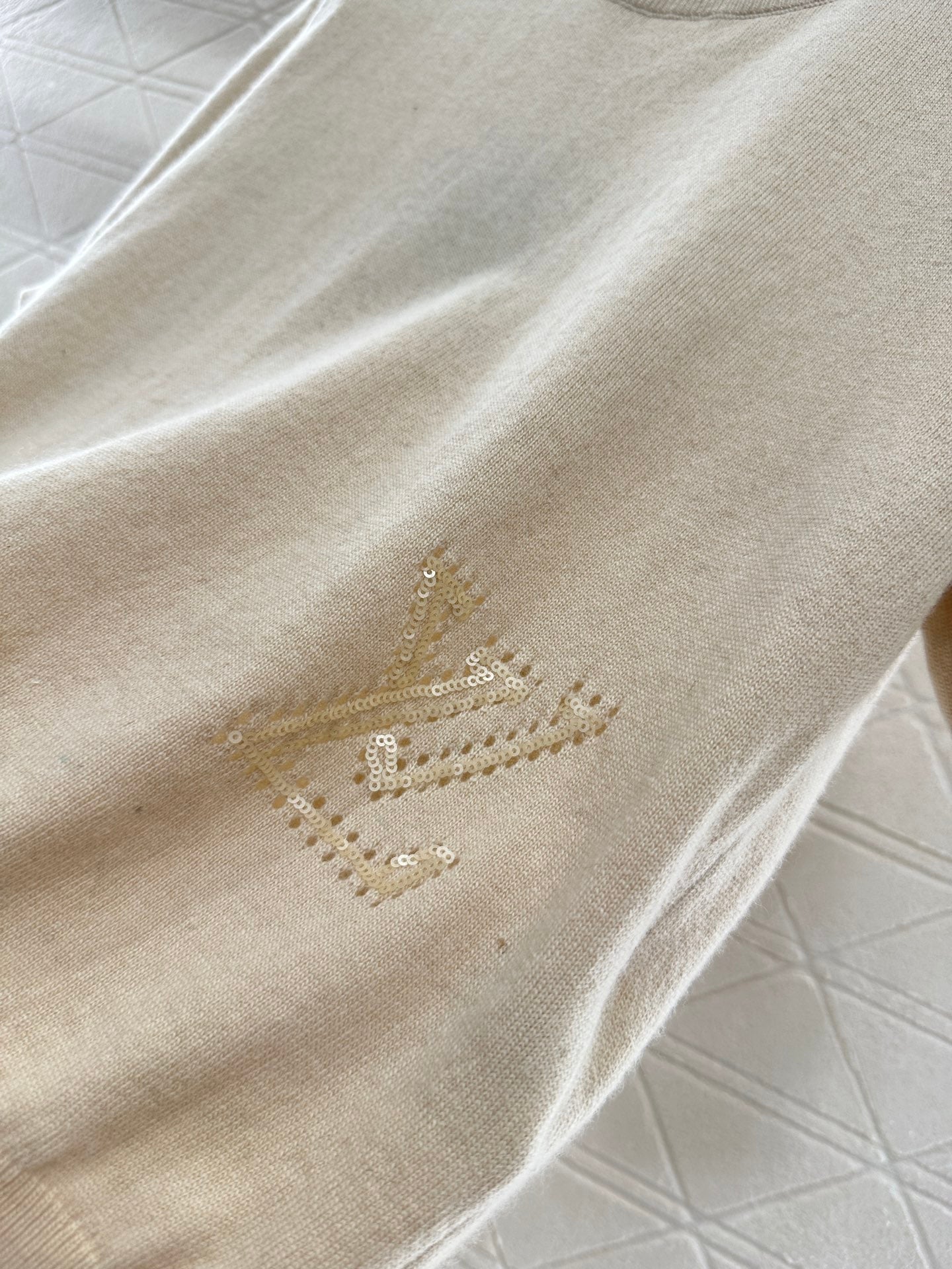 2025 new products Embroidered knitted short sleeves