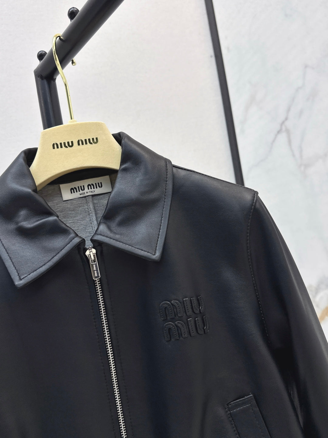 25ss leather jacket