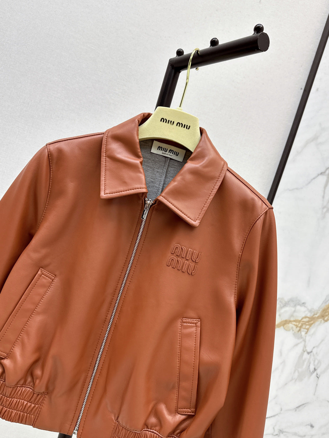 25ss leather jacket