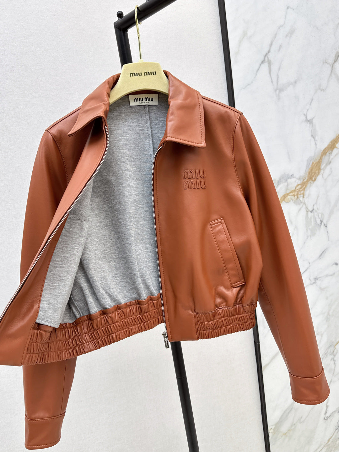 25ss leather jacket