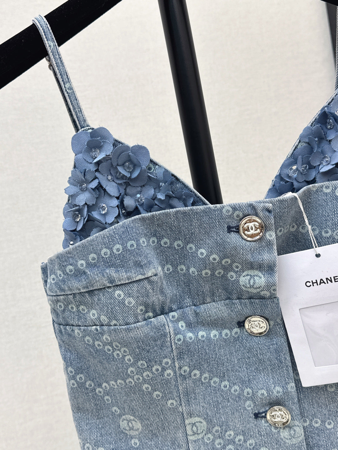 25ss denim camisole