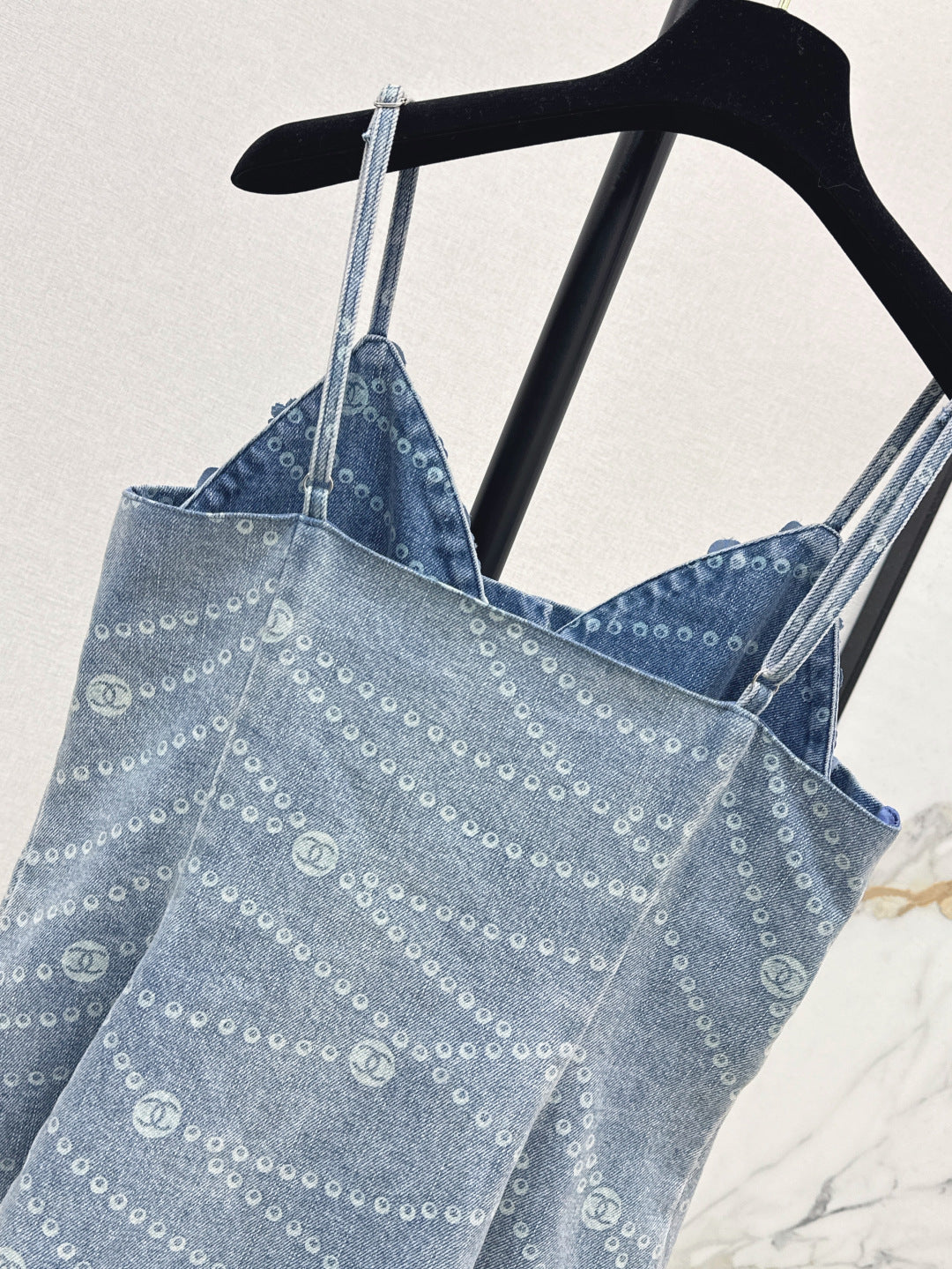 25ss denim camisole