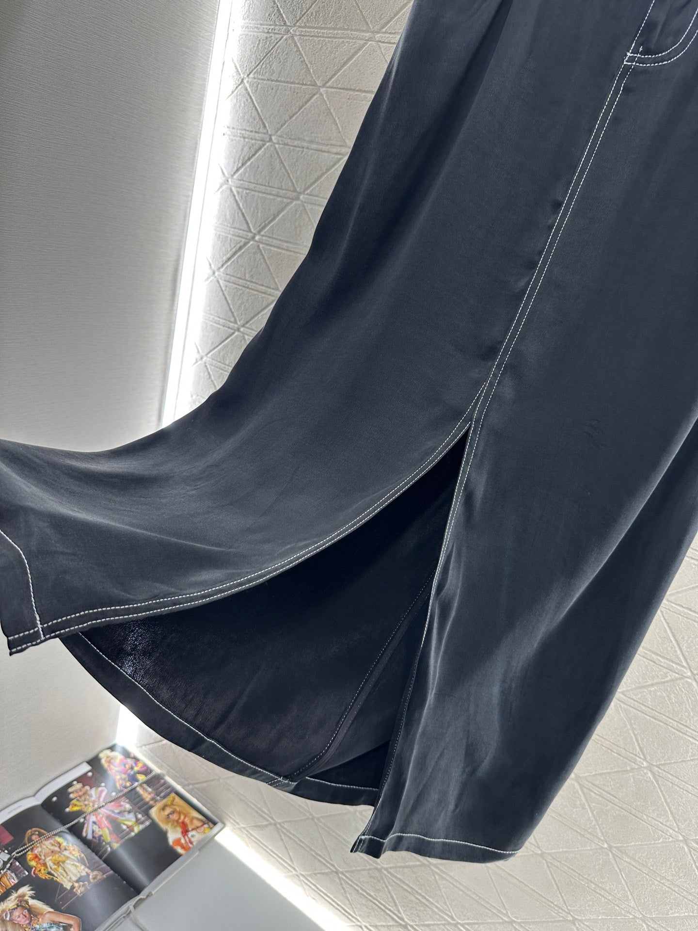 25 new product Vest slit long skirt suit