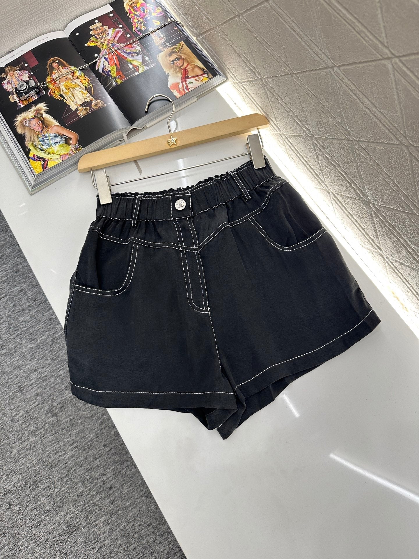 25 new product Double C vest shorts set