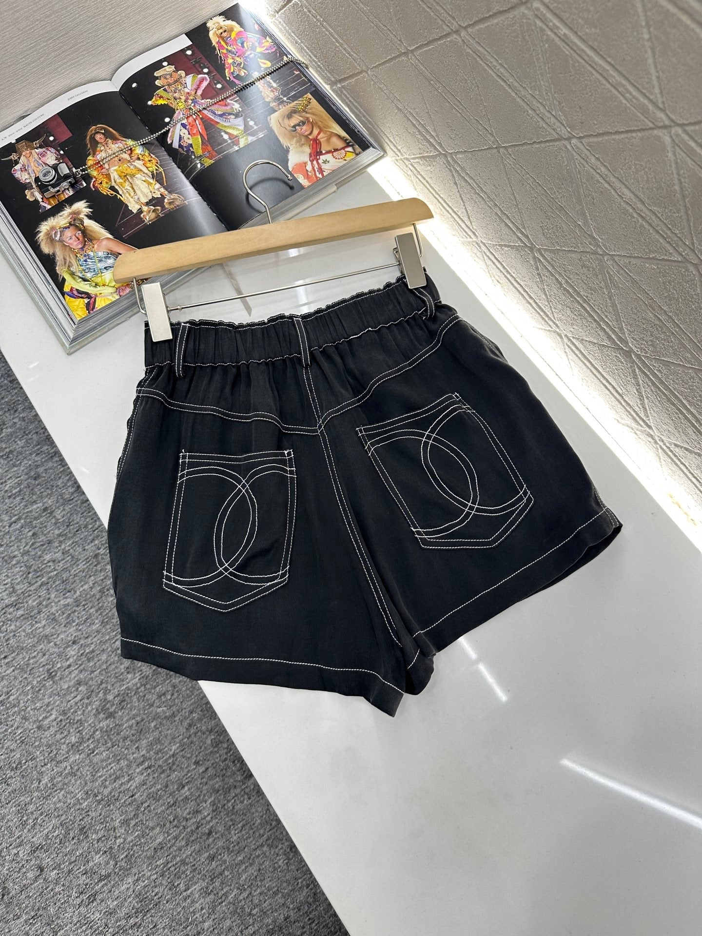 25 new product Double C vest shorts set