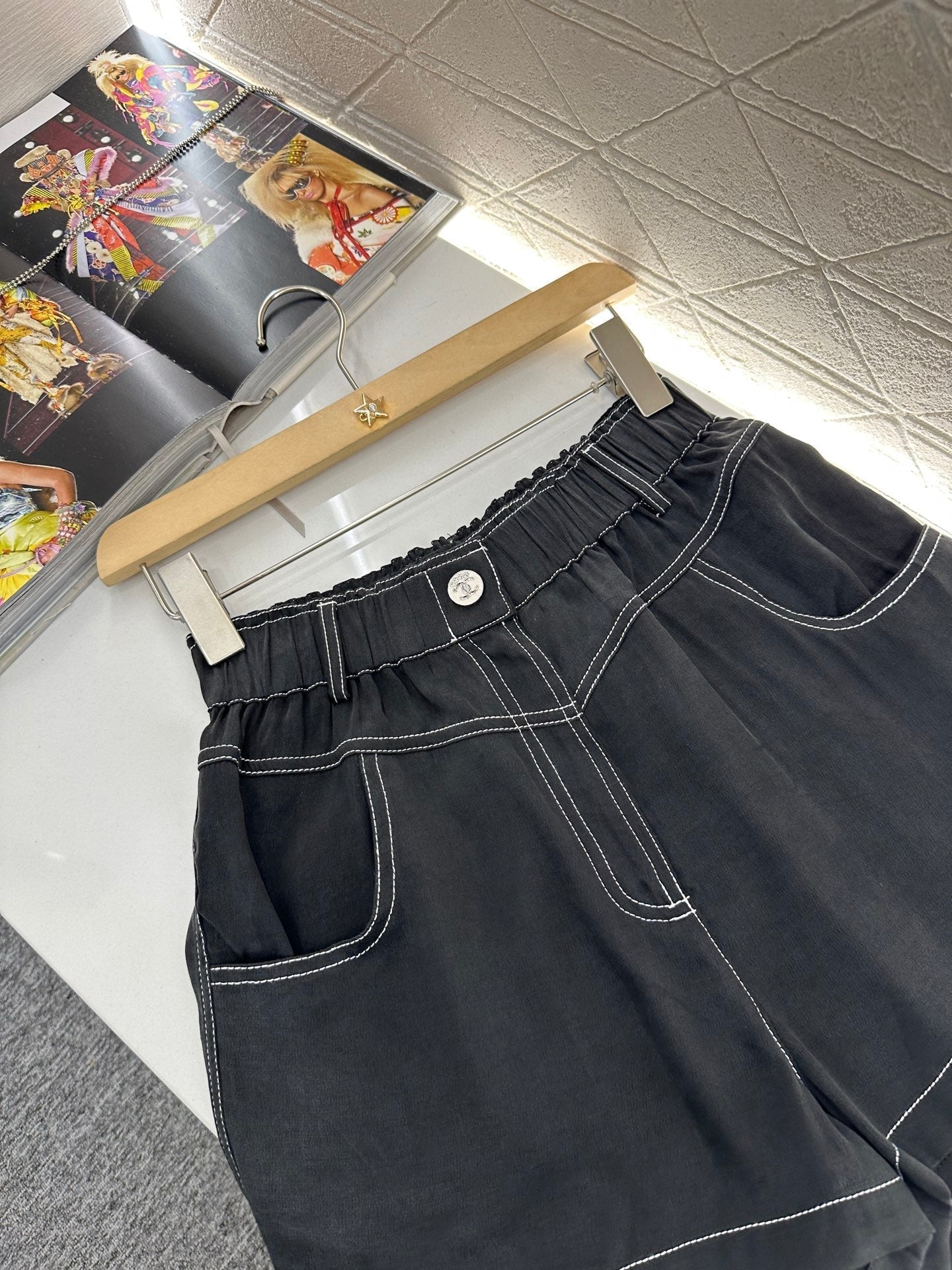 25 new product Double C vest shorts set