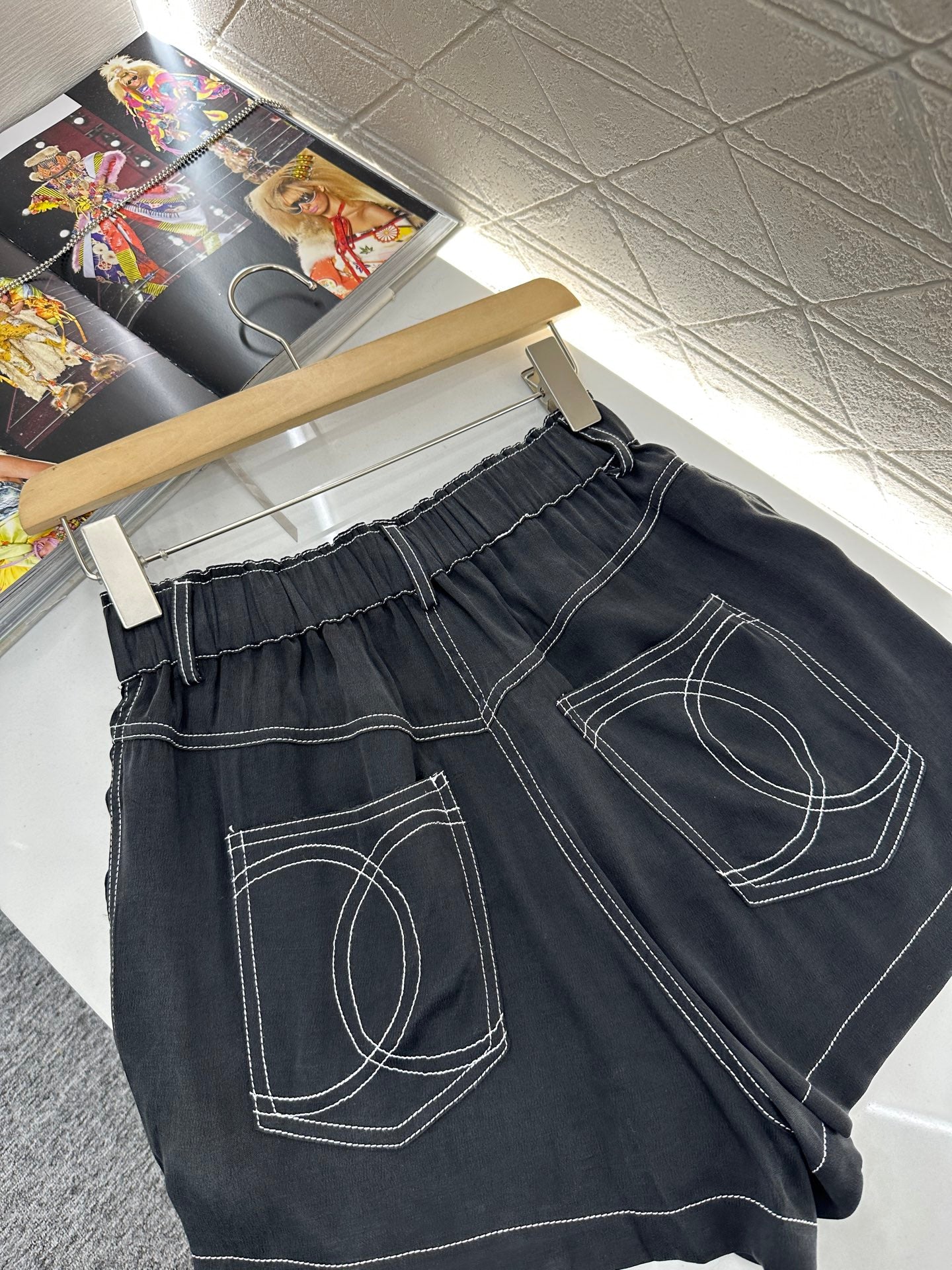 25 new product Double C vest shorts set
