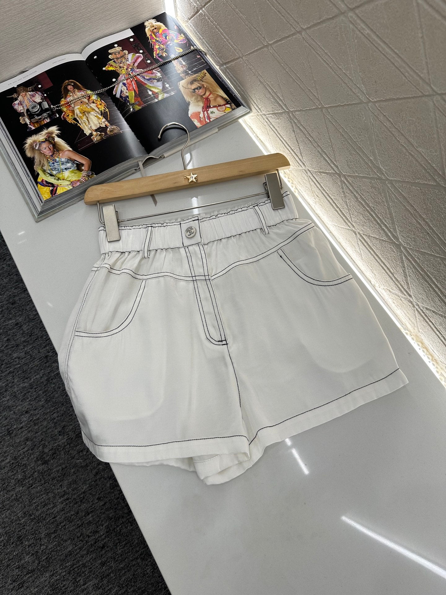 25 new product Double C vest shorts set