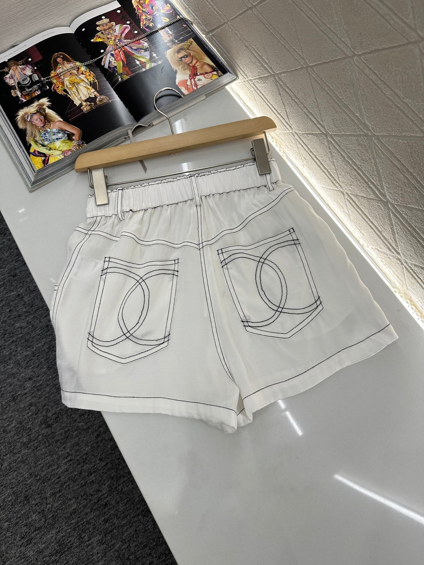 25 new product Double C vest shorts set