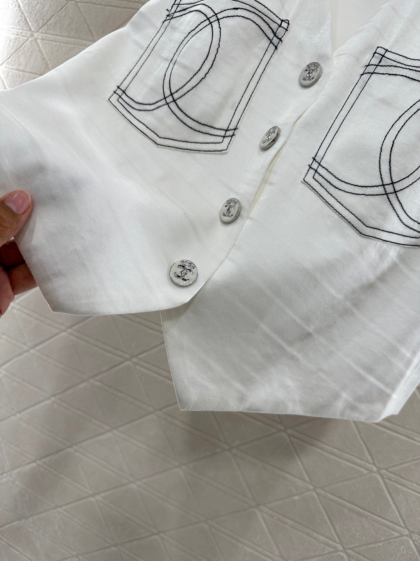 25 new product Double C vest shorts set