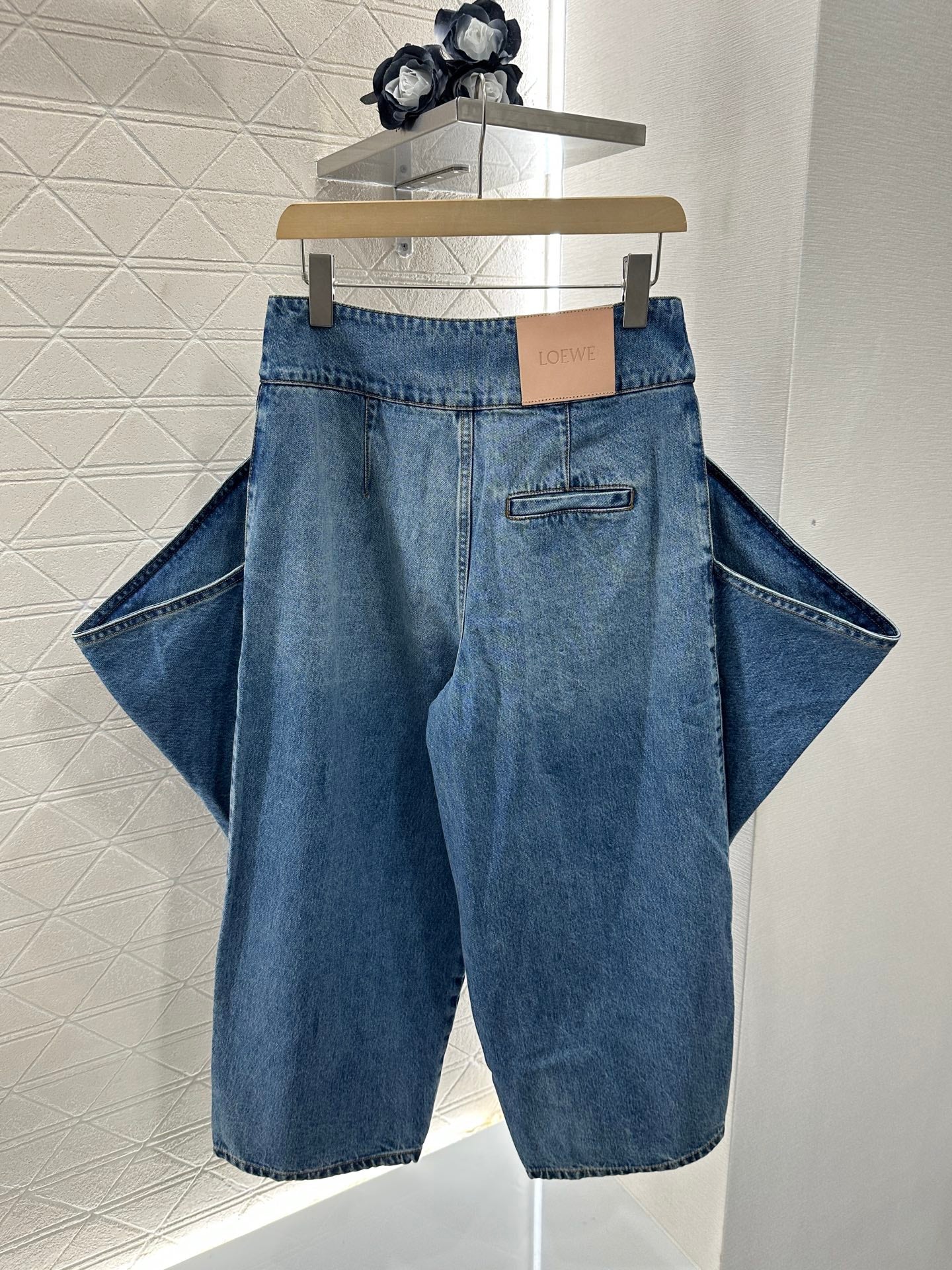 2025 new product Super cool denim cropped pants