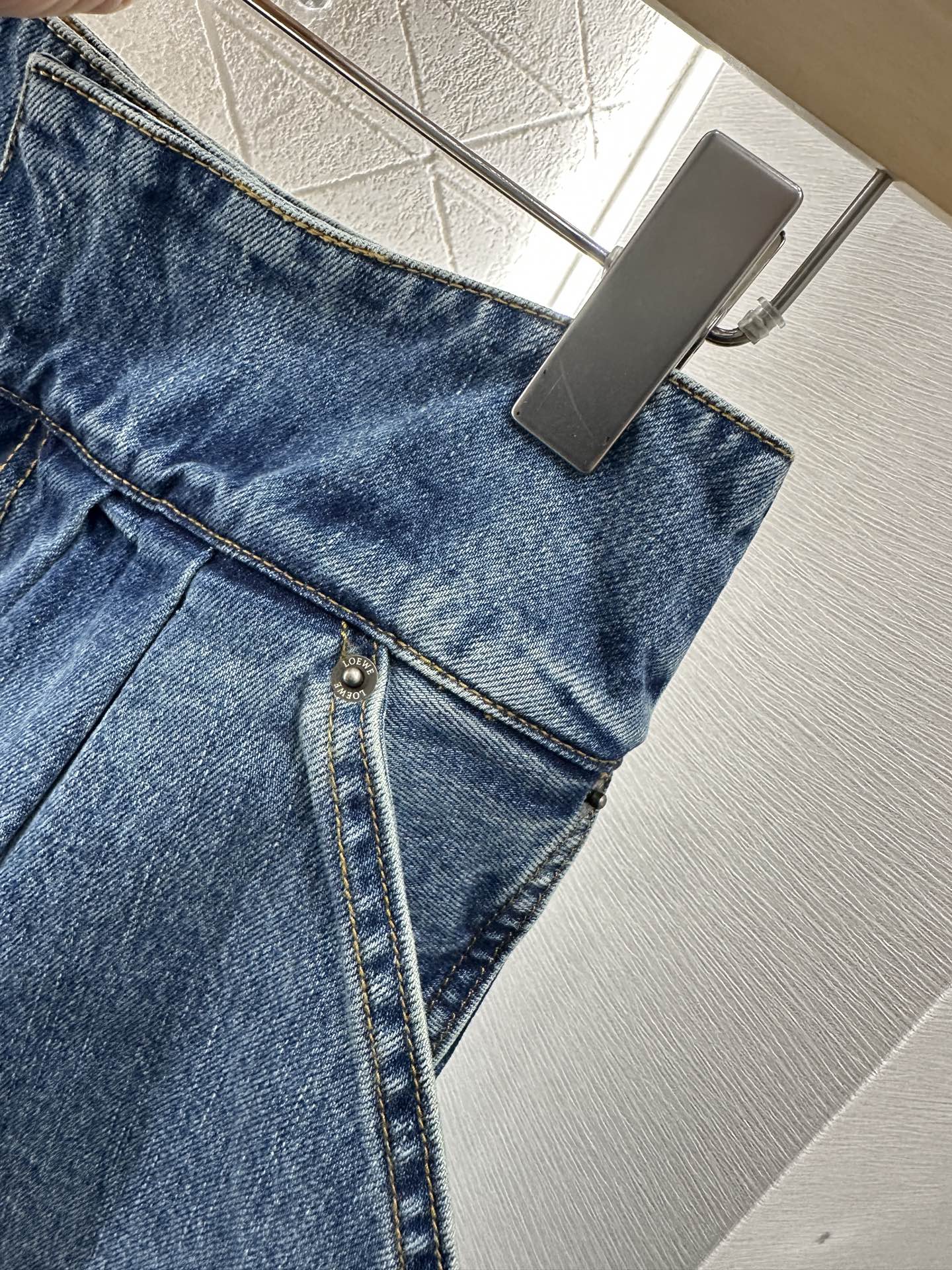 2025 new product Super cool denim cropped pants